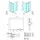 Polysan DEEP Komplettdusche links 110 x 75 cm Klarglas MD1116MD3116-SET