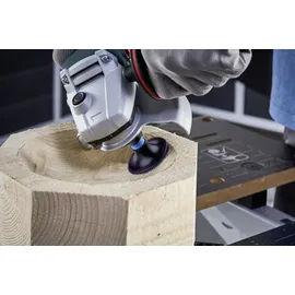 WOLFCRAFT Schleifteller-Set für Winkelschleifer 50 mm 4-tlg.