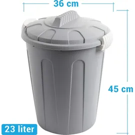 2friends Centi Mülleimer 23 l Mehrfarbig