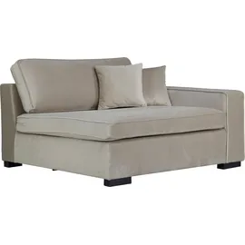 Home Affaire Sofaelement HOME AFFAIRE "Skara XXL", beige (dunkelbeige), B:140cm H:86cm T:130cm, 100% Polyester, Polsterelemente, Modul XXL - zum eigenen Zusammenstellen, Armlehne links/rechts wählbar