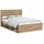 vidaXL Bettgestell 140 x 200 cm Braun