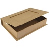 HOBBY Rayher 71747000 Buch-Box, Pappmaché, FSC zertifiziert,22,8x16x5cm (LxBxH), Geschenkbox, Fotobox in Buchform