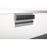 So-tech - Kesseböhmer Linero MosaiQ titangrau Magnet Messerhalter Kunststoffdekor von sotech
