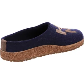 HAFLINGER Grizzly Home 731096-79 kapitän Filz für Damen, blau 38