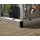 CANOPIA Hybrid Alu silber Polycarbonat 0,7 mm/Dach HKP 4 mm 4,5 m2 inkl. Stahlfundament