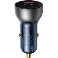 Baseus Dual Quick Charger Car Charger Particular Digital Display