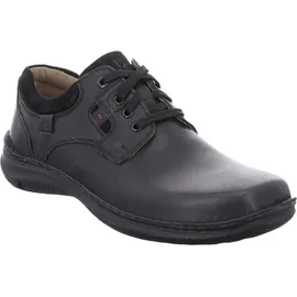 Josef Seibel Anvers 36 43390 Derbys Schnürhalbschuhe, Schwarz, 45 EU | 45 EU Weit