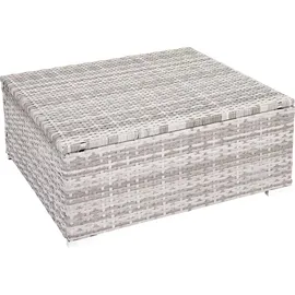 MCW Busto/Brescia Polyrattan Lounge-Set grau/creme