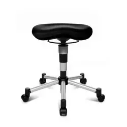 TOPSTAR Hocker Fitness schwarz BAL27G20H
