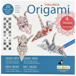 Fridolin Mandala Origami Kranich