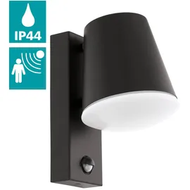 EGLO Sensor-Außen-Wandleuchte Caldiero E27 anthrazit