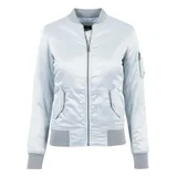 URBAN CLASSICS Satin Jacke Blue XS