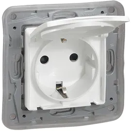 Legrand Schuko-Steckdose Niloe IP44 Ultraweiß 1 St.