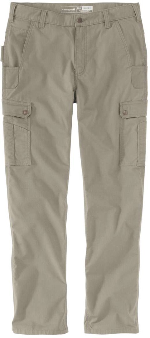 Relaxed Ripstop Cargo Work Broek, grijs, 40 Voorman