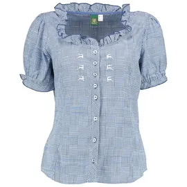 OS-TRACHTEN Trachtenbluse Zerado blau 34