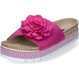 Rieker Damen Pantoletten 69562-31 rosa