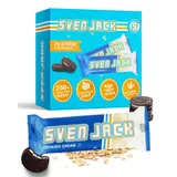 sven jack Energieriegel Cookies & Cream Cookies 20 x 65 g