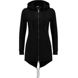 URBAN CLASSICS Ladies Sweat Parka - schwarz