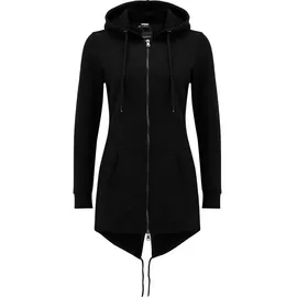 URBAN CLASSICS Ladies Sweat Parka - schwarz