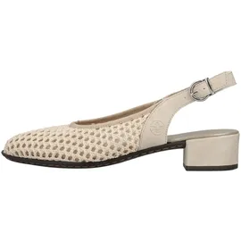 Rieker FSK Damen Halbschuhe für Damen, beige, 39 EU
