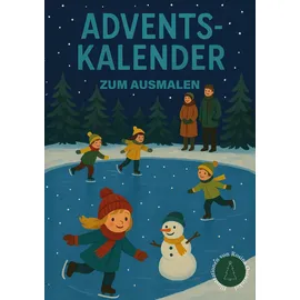 J.Lindeberg Adventskalender zum ausmalen