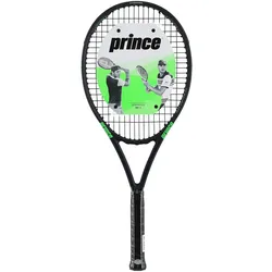 Prince Tennisschläger Bandit 110in/255g/Komfort schwarz/grün - besaitet -
