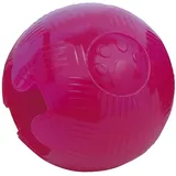 GLORIA LO MEJOR PARA TU MEJOR AMIGO Gloria TPR Hundeball - Größe 9,5 cm - Robustes Material - Flexibler Ball - pflegt die Zahngesundheit Ihres Hundes - Hundespielzeug - Hundebälle - Rosa