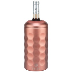 PRIMØ germany Wein- und Sektkühler I Flaschenkühler I Weinkühler mit Deckel aus Edelstahl rosa