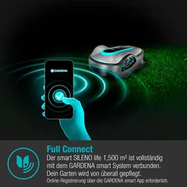 Gardena smart Sileno life 1500 m2 19704-60