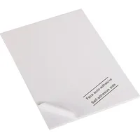 Clairefontaine Schaumkarton selbstklebend 10 mm 50 x 65 cm 4 Bogen weiß