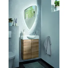 Fackelmann Waschbeckenunterschrank 52 x 60 x 24,3 cm Braun
