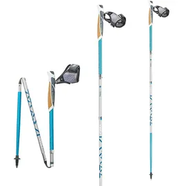 TSL Outdoor Trail Aluminium 4 Stöcke - Azur - 115 cm