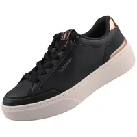 Skechers 185550-BLK Sneaker Modischer Halbschuh mit Air-Cooled Memory Foam schwarz 39 EU