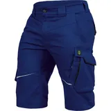 Leibwächter Kurzehose Short FLEXK Flex Line kornblau-schwarz