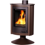 HS-Flamingo Warmluftofen | Masterflamme Piccolo II | 7 kW | Braun