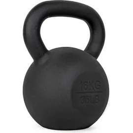 VirtuFit Kettlebell Pro Kettle Bell Gusseisen 16 kg schwarz