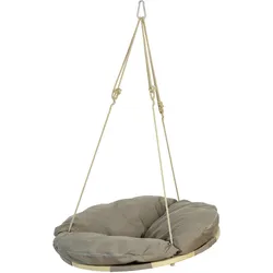 AMAZONAS Hängesessel Swing Nest Taupe mit weich gepolsterter Liegefläche AZ-2020...