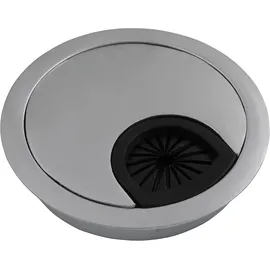 McPower Kabeldurchführung WB-02 Metall, Silber Ø70mm