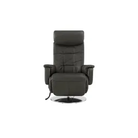 Polstermöbel Oelsa Sessel Mambo Leder 86 x 119 x 88 cm Grau elektrisch