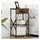 vidaXL Nachtschrank Geräucherte Eiche 41 x 31 x 76 cm Braun