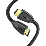 UGREEN HDMI Kabel 4K 60Hz UHD 2.0 HDMI ARC Kabel HDR 3D High Speed 18Gbps mit Ethernet vergoldet kompatibel mit TV Fernseher, Monitor, Blu-ray, PS5/PS4/PS3, Xbox Series S, Soundbar(1M