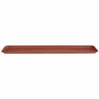 Siena Garden Untersetzer rechteckig zu Balkonkasten 80cm, terra 78cm
