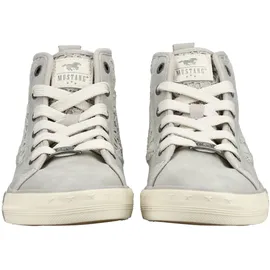 Mustang Winona Damen High Top-Sneaker Hellgrau 38