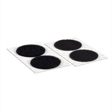 Velcro VEL-EC60248 universal, selbstklebend, schwarz, 6 Paar, Ø45mm