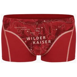 Ein schöner Fleck Erde Boxershorts Wilder Kaiser karminrot M