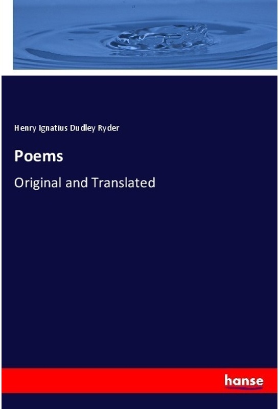 Poems - Henry Ignatius Dudley Ryder, Kartoniert (TB)