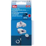 Prym 673141 Demontage-Set für Prym Druckknöpfe Jersey, 8 und 10 mm, brombeer, schwarz