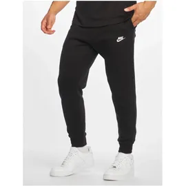 Nike Club Fleece Jogginghose Schwarz/Weiß XL