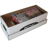 Bcw Pappkarton für DVD, Manga, Bücher usw.(5 ct.) - Weiß