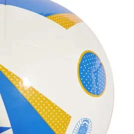 adidas Fußballliebe Club Ball White / Glow Blue / Lucky Orange 5